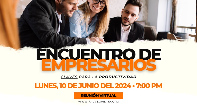 Arte promocional de Encuentro de Empresarios