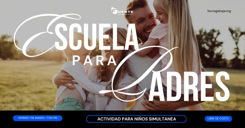 Arte promocional de Escuela para Padres