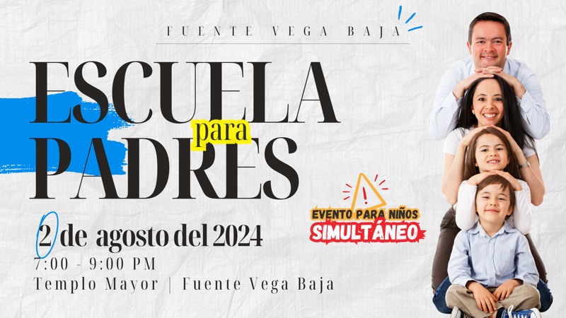 Arte promocional de Escuela para Padres