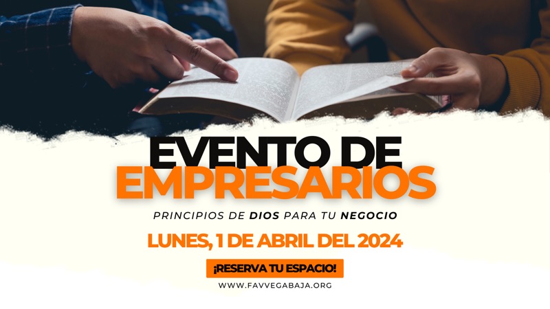 Arte promocional de Evento de Empresarios