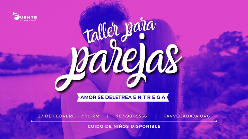 Arte promocional de Taller para Parejas