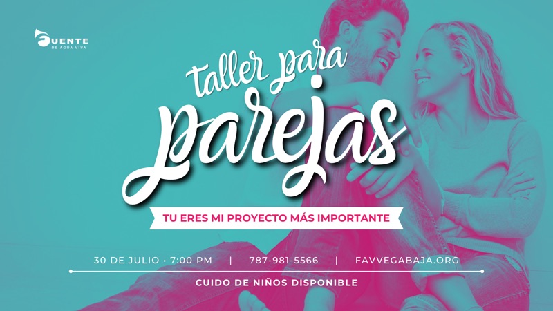 Arte promocional de Taller para Parejas || Tu eres mi Proyecto más Importante